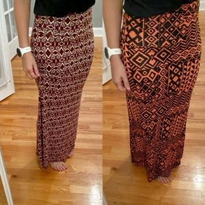 BUNDLE - Two Maxi Skirts